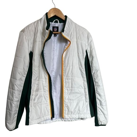 Green Bay Packers Women’s Puffer Jacket Size XXL - Picture 2 of 5